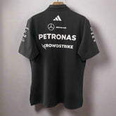 Mercedes AMG Petronas F1 Black Polo Shirt